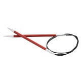 Спицы круговые укороченные "Zing" 5,5мм/40см, KnitPro, 47072
