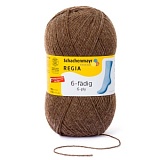 Regia Uni 6-fadig 150g /Регия 6 ниток 150г/ пряжа, 6 ниток, MEZ, 9801275