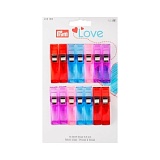 Серия "Prym Love" - Прищепки для работы с тканями, длина 5,5см, Prym, 610183