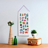 Набор для вышивания Anchor: панно "Bugs & Moths" 37*16см, MEZ Венгрия, DCX004