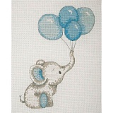 Набор для вышивания Anchor "Sweet Balloons (Boy)" 20*16см, MEZ Венгрия, AK31
