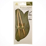 Спицы круговые с поворотным тросиком "Knina Swivel" 5мм/60см, бамбук, Tulip, KS-600500